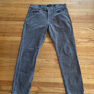 Lucky Brand Gray corduroy jeans size 36 length 32